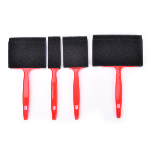 4 Pcs/Set Foam Paint Brush Sponge Oil Stain