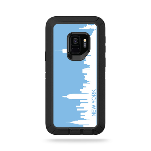 MightySkins OTDSGS9-New York Skin for Otterbox Defender Galaxy S9 - Ne