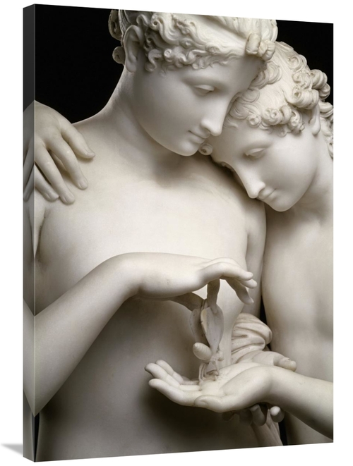 Global Gallery GCS-281818-36-142 36 in. Cupid & Psyche - Detail Art Pr