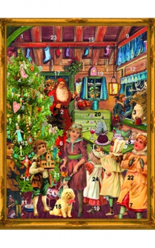 SELL ADV469 Sellmer Advent - Victorian Style Santas Workshop