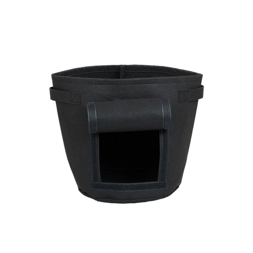 Felt Potato Planter, Color: Black