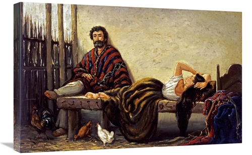 Global Gallery GCS-266972-30-142 30 in. China Descansando Art Print - 