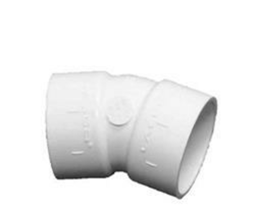 Lasco Fittings PV465030 3 in. Socket 22.5 deg Elbow