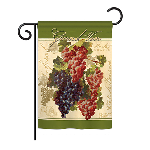 Breeze Decor BD-FT-G-117041-IP-BO-DS02-US Red & Purple Grapes Food - E