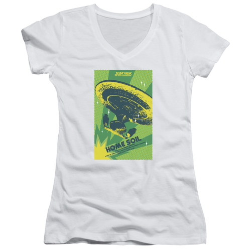 Trevco CBS2034-JV-2 Star Trek & Tng Season 1 Episode 18 Junior V-Neck 