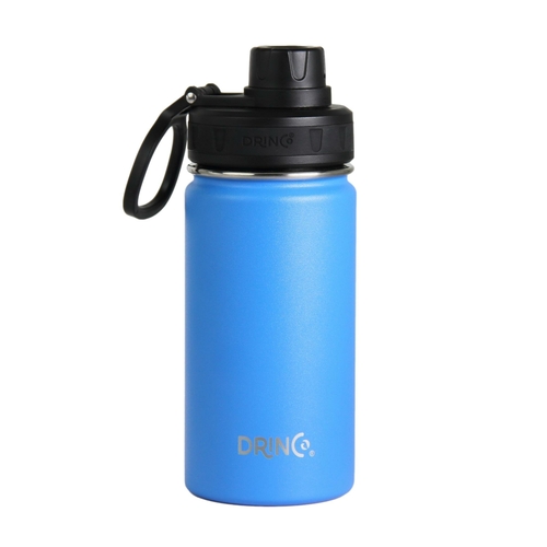 DRINCO® 14oz Stainless Steel Sport Water Bottle - Royal Blue