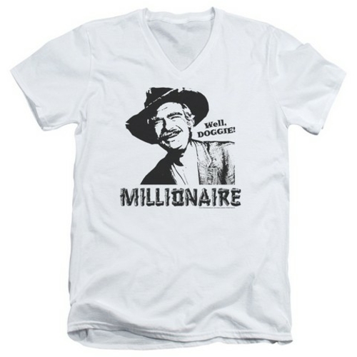 Trevco Beverly Hillbillies-Millionaire - Short Sleeve Adult 30-1 Tee -