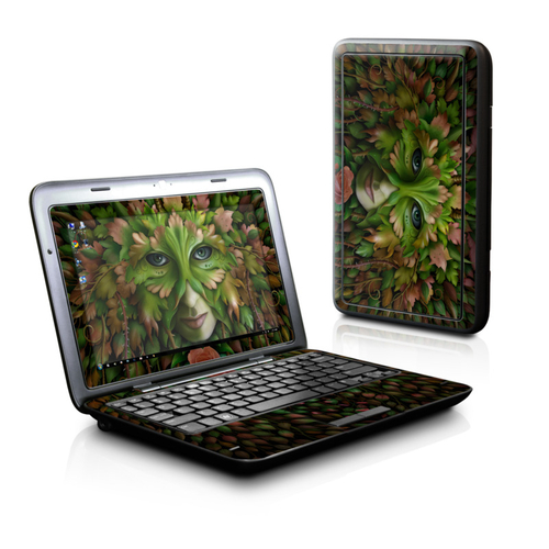 DecalGirl DIDU-GRNWMN Dell Inspiron Duo Skin - Green Woman