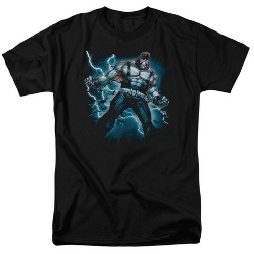 Batman-Stormy Bane - Short Sleeve Adult 18-1 Tee - Black, Medium