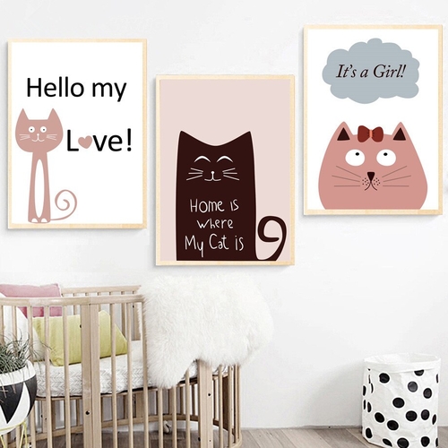 Cartoon Cat Quotes Posters And Prints