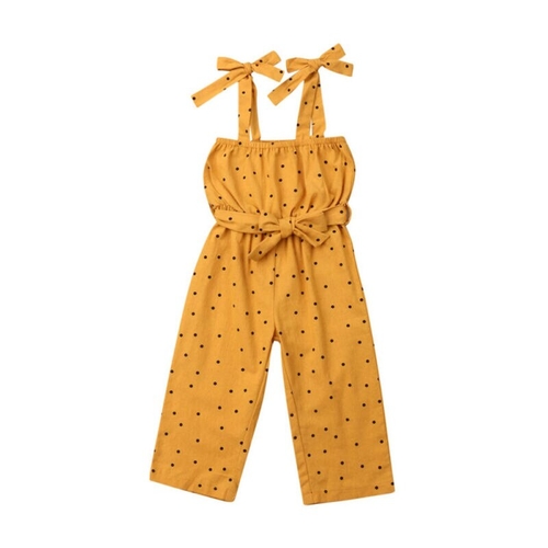 Summer Casual Kids Baby Girl Clothes Polka Dot