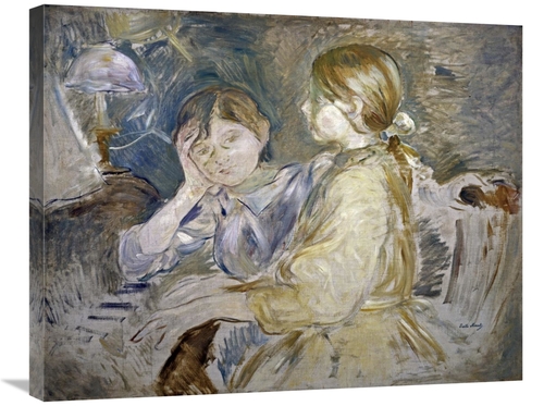 Global Gallery GCS-278786-30-142 30 in. Piano Lesson Art Print - Berth