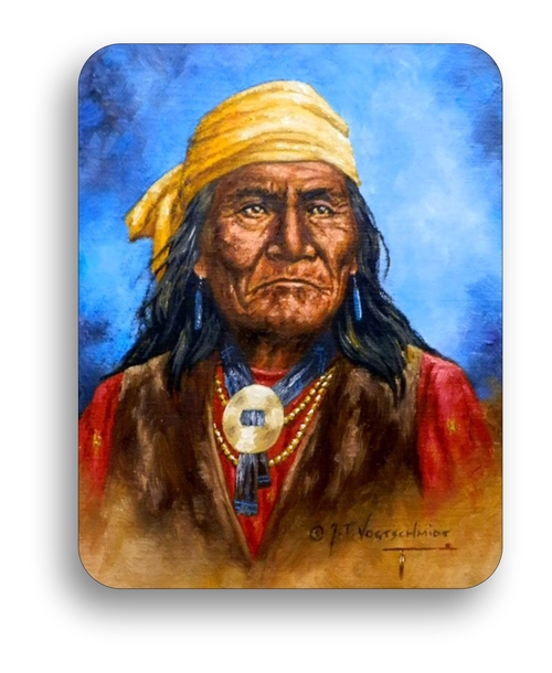 Apache Warrior Geronimo Indian Chief Mouse Pad Mousepad