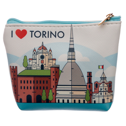 Handy PVC Make Up Bag Purse - I Heart Torino