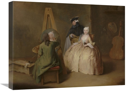 Global Gallery GCS-460065-1824-142 18 x 24 in. The Painter in His Stud