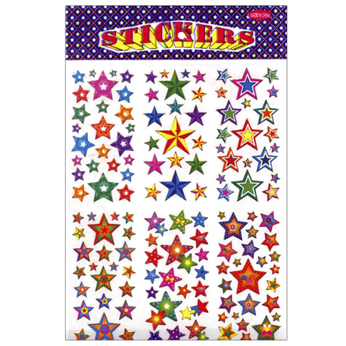 Star Stickers Sheet.