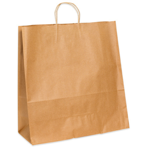Box Partners BGS111K 18 in. x 7 in. x 18 .75 in. Kraft Paper Shopping 