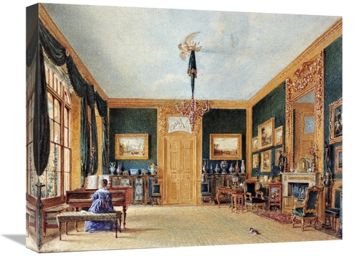 Global Gallery GCS-268150-22-142 22 in. The Green Drawing Room Art Pri