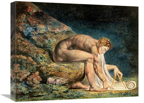 Global Gallery GCS-281724-22-142 22 in. Newton Art Print - William Bla