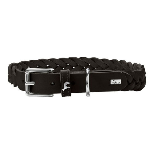 Dog collar Hunter Solid Education Black (35-44 cm)