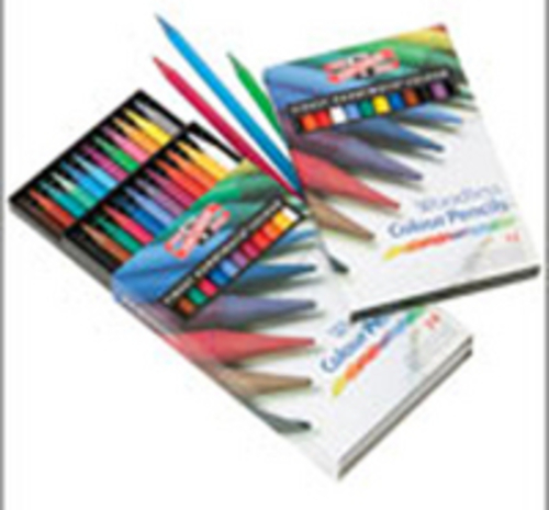 Art Supplies FA8756.12 Progresso Woodless Color Pencil Sets 12 Colors