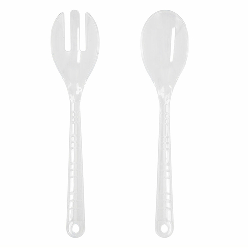 Salad serving utensils Quid Viba Transparent Plastic (28 x 6 x 0,5 cm)