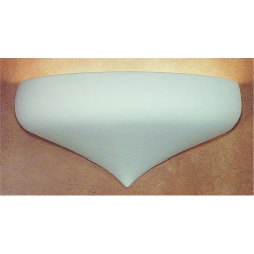 A19 1000 Vancouver Wall Sconce - Bisque - Islands of Light Collection