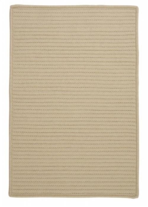 Colonial Mills Rug H182R048X048S Simply Home Solid - Linen 4 ft. squar