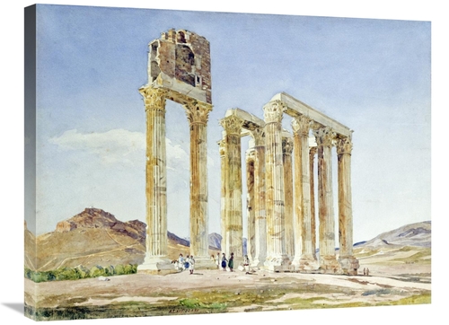 Global Gallery GCS-266731-30-142 30 in. The Temple of Olympian Zeus&#4