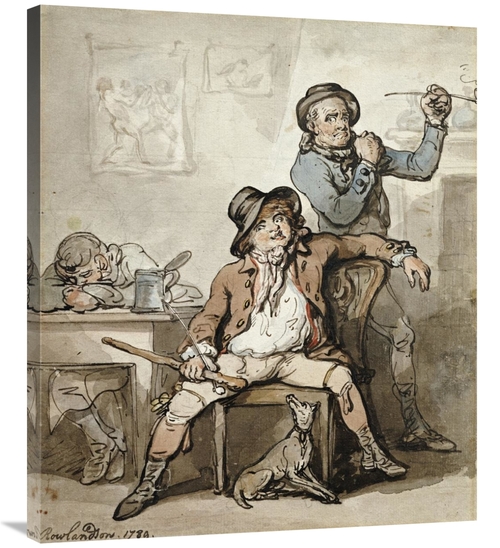 Global Gallery GCS-267206-36-142 36 in. A Brace of Blackguards Art Pri