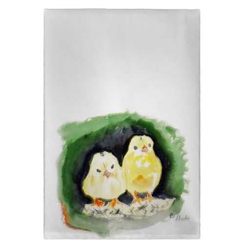 Betsy Drake GT448 Chicks Guest Towel - 20 x 20 in.