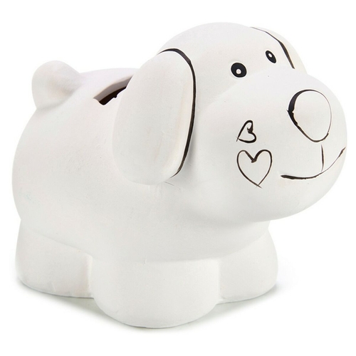 Money box Ceramic White