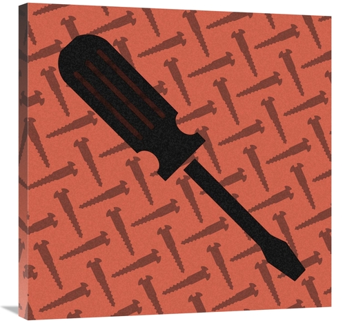 Global Gallery GCS-453941-3030-142 30 x 30 in. Hand Tools - Flathead S