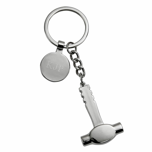 Creative Gifts International 002432 4.25 in. Hammer Key Chain with Eng