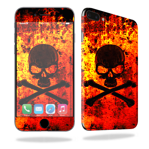 MightySkins APIPH7PL-Bio Skull Skin for Apple iPhone 7 Plus - Bio Skul