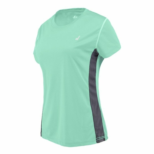 Short-sleeve Sports T-shirt Joluvi Ultra W Aquamarine