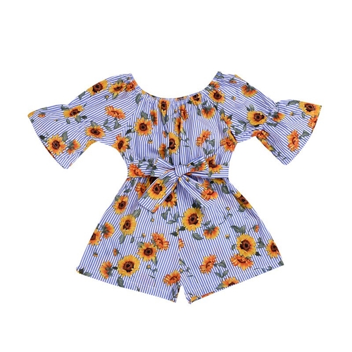 Toddler Infant Kids Baby Girl Clothes Cotton