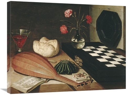 Global Gallery GCS-276682-30-142 30 in. Still Life with a Chess-Board 