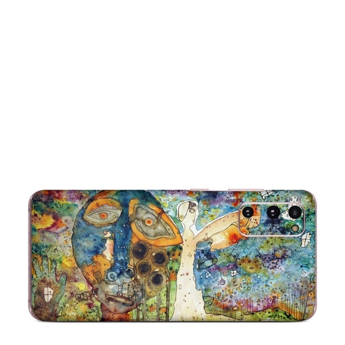 DecalGirl SGS205G-BHELLO Samsung Galaxy S20 5G Skin - Blue Hello