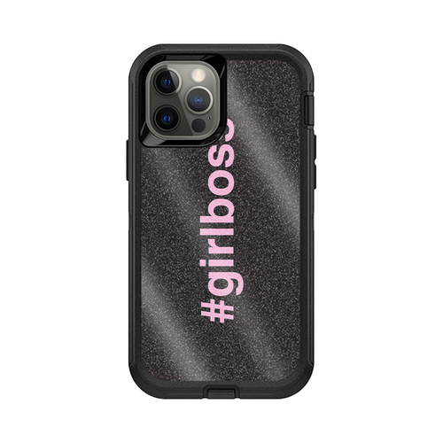 MightySkins GL-OTDIP12-Girl Boss Glossy Glitter Skin for Otterbox Defe