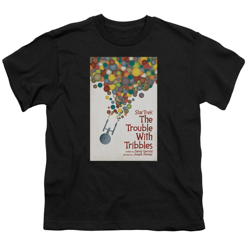 Trevco CBS1981B-YT-3 Star Trek & Tos Episode 44 Short Sleeve Youth Cot