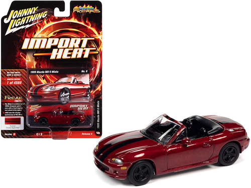 1999 Mazda MX-5 Miata Convertible Custom Candy Apple Red Metallic with