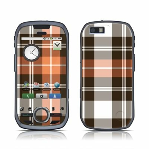 DecalGirl MAI1-PLAID-CPR Motorola i1 Skin - Copper Plaid