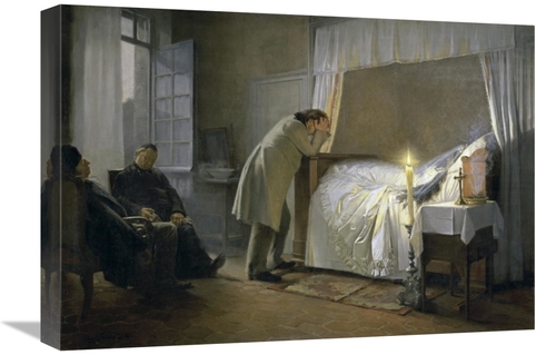 Global Gallery GCS-277565-22-142 22 in. Death of Madame Bovary Art Pri