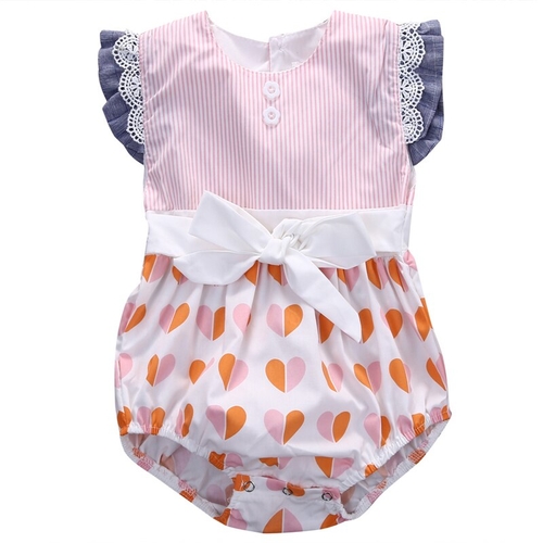 Cute Newborn Baby Girls  Clothes 2017 Autumn