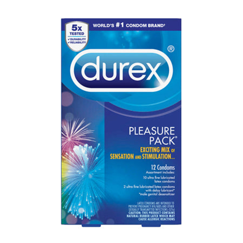 Durex Pleasure Pack (12 Pack)