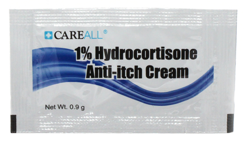 CareALL 1% Hydrocortisone Anti-itch Cream Packet - 0.9 g