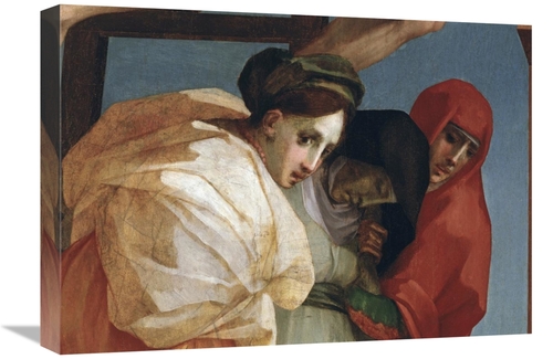 Global Gallery GCS-277554-22-142 22 in. Descent From the Cross - Detai