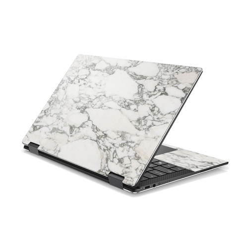 MightySkins DEXPS1317-White Marble Skin for 2017 2-in-1 DELL XPS 13 93