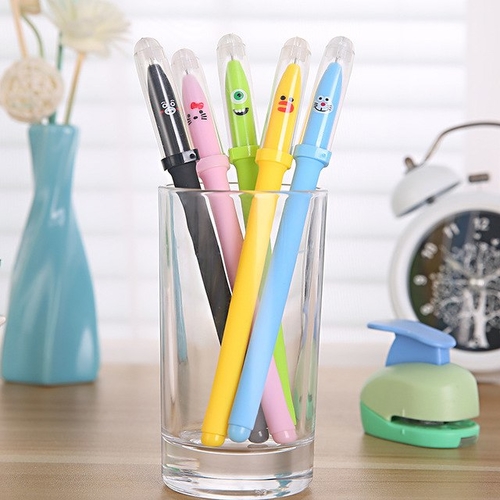 3 Pcs/lot Gel pen Neutral pen Cute animal 0.38mm